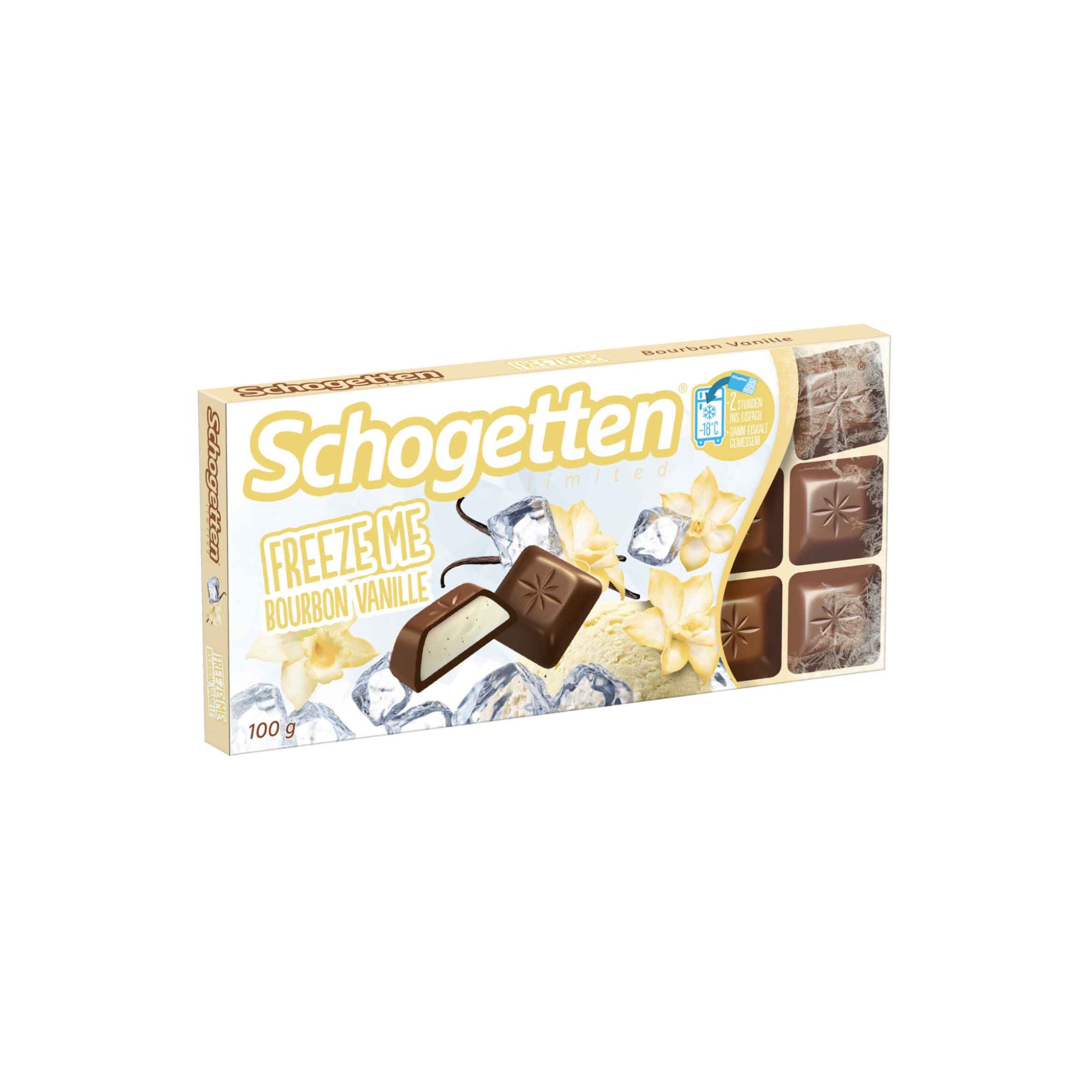Schogetten Freeze Me - Bourbon Vanilla 100g