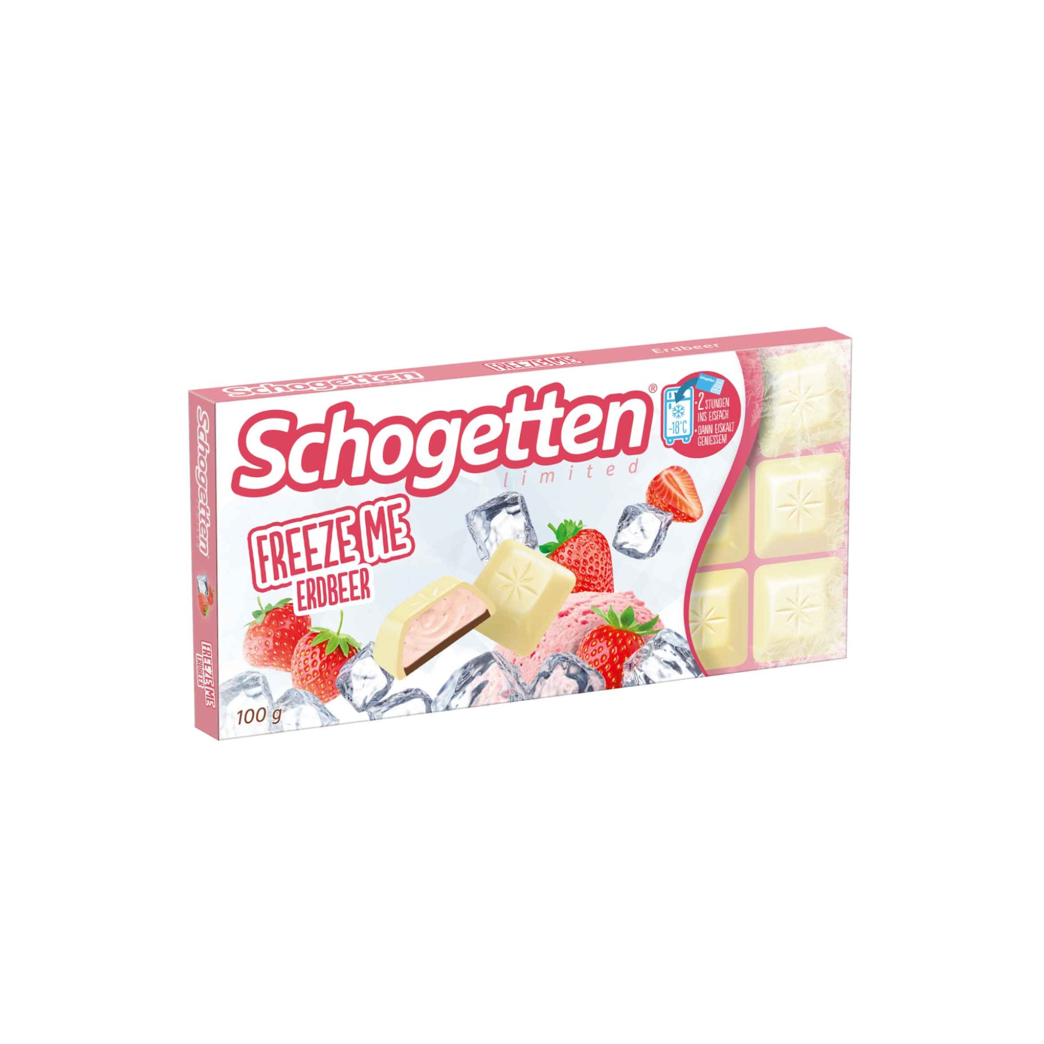 Schogetten Freeze Me - Strawberry 100g