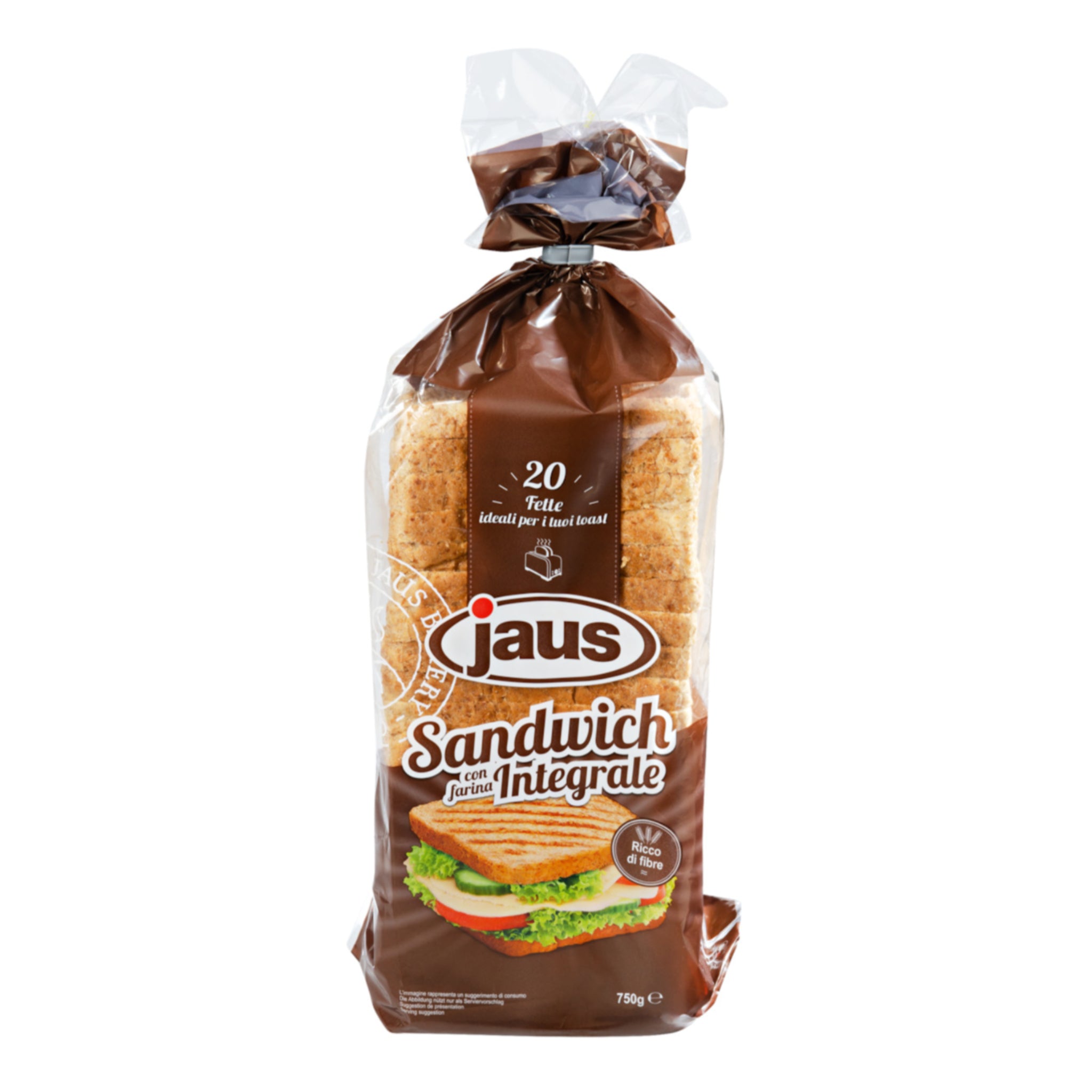 American Whole Grain Sandwich Toast 750g