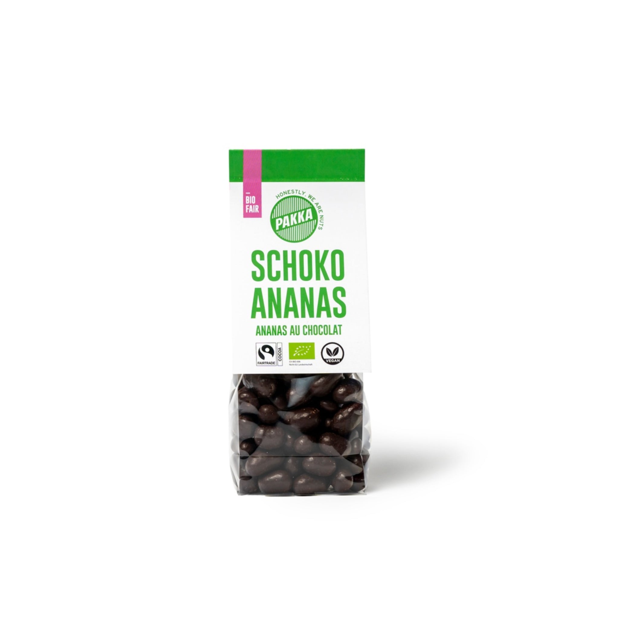 Schoko Ananas Fairtrade & Bio 100g