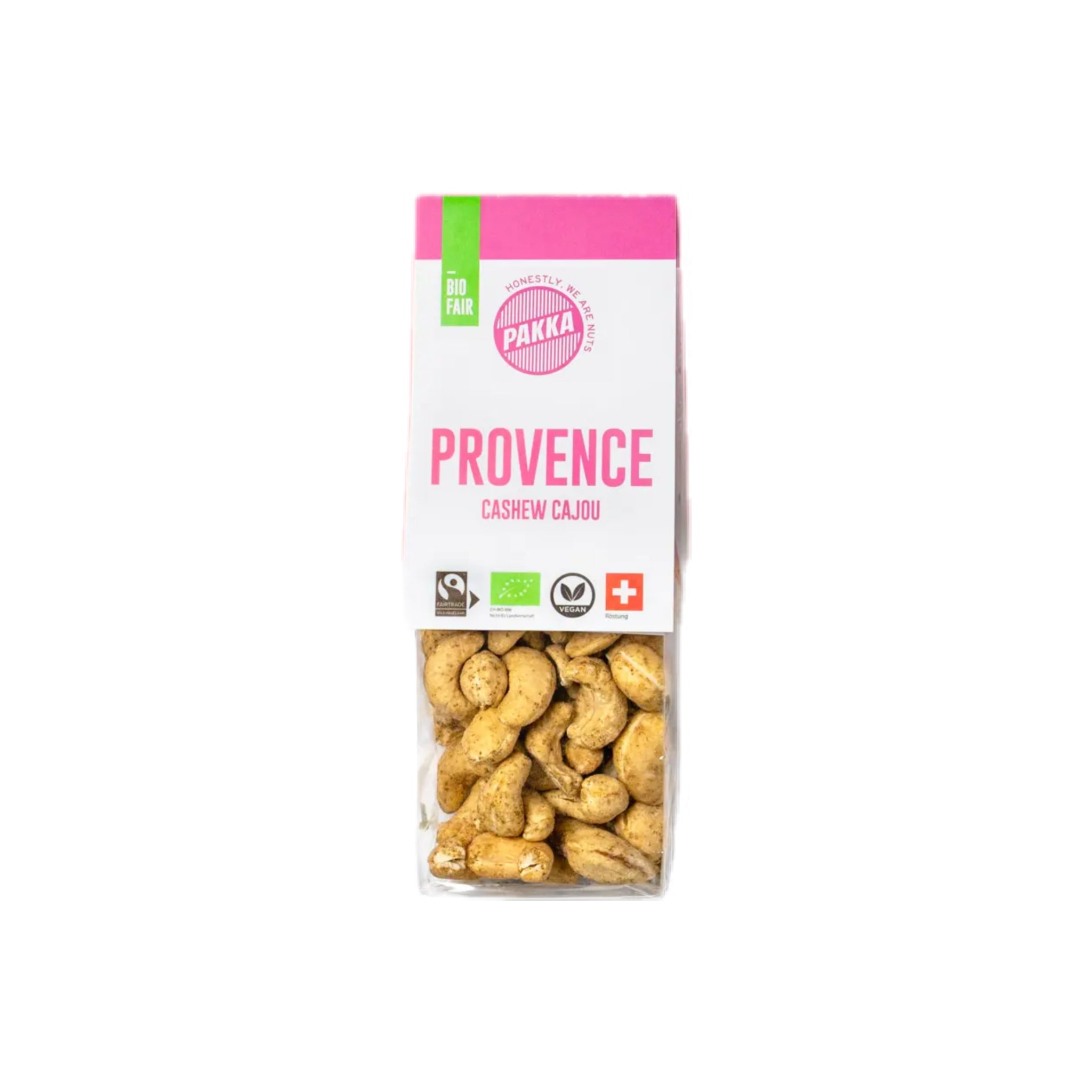 Cashew Provence geröstet Fairtrade und Bio 100g