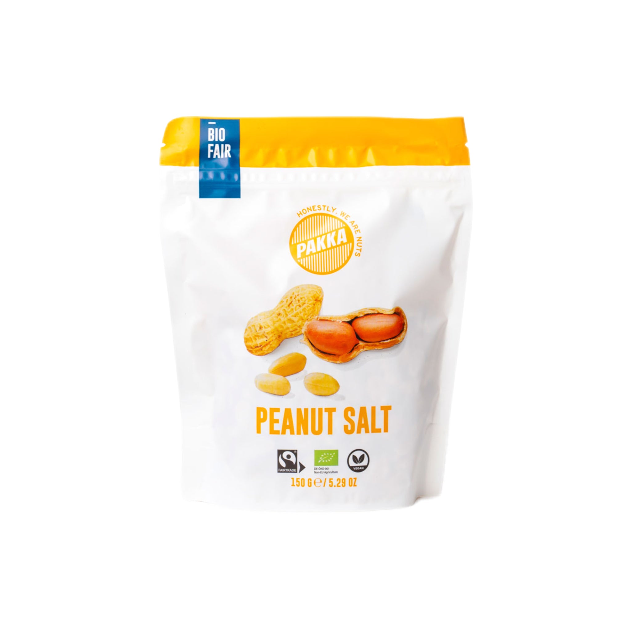 Erdnüsse Salz Geröstet Fairtrade & Bio 150g