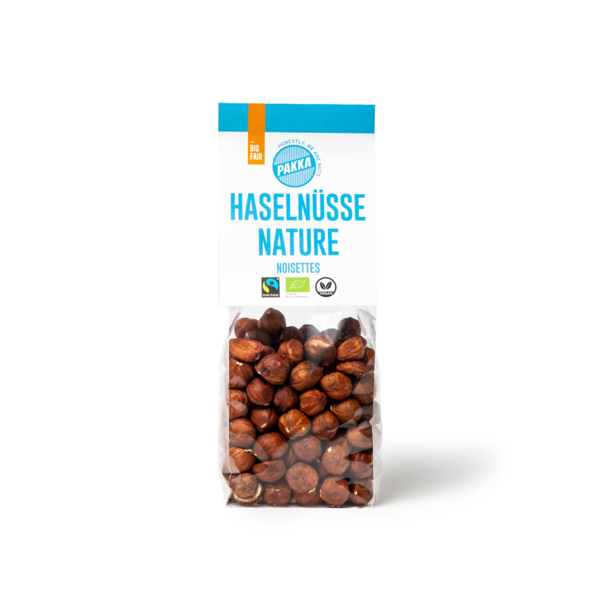 Haselnüsse Nature Fairtrade und Bio 150g