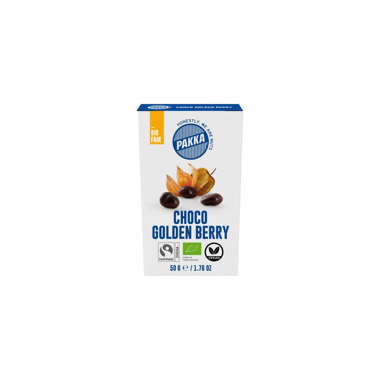 Schoko Golden Berry Physalis Fairtrade & Bio 50g