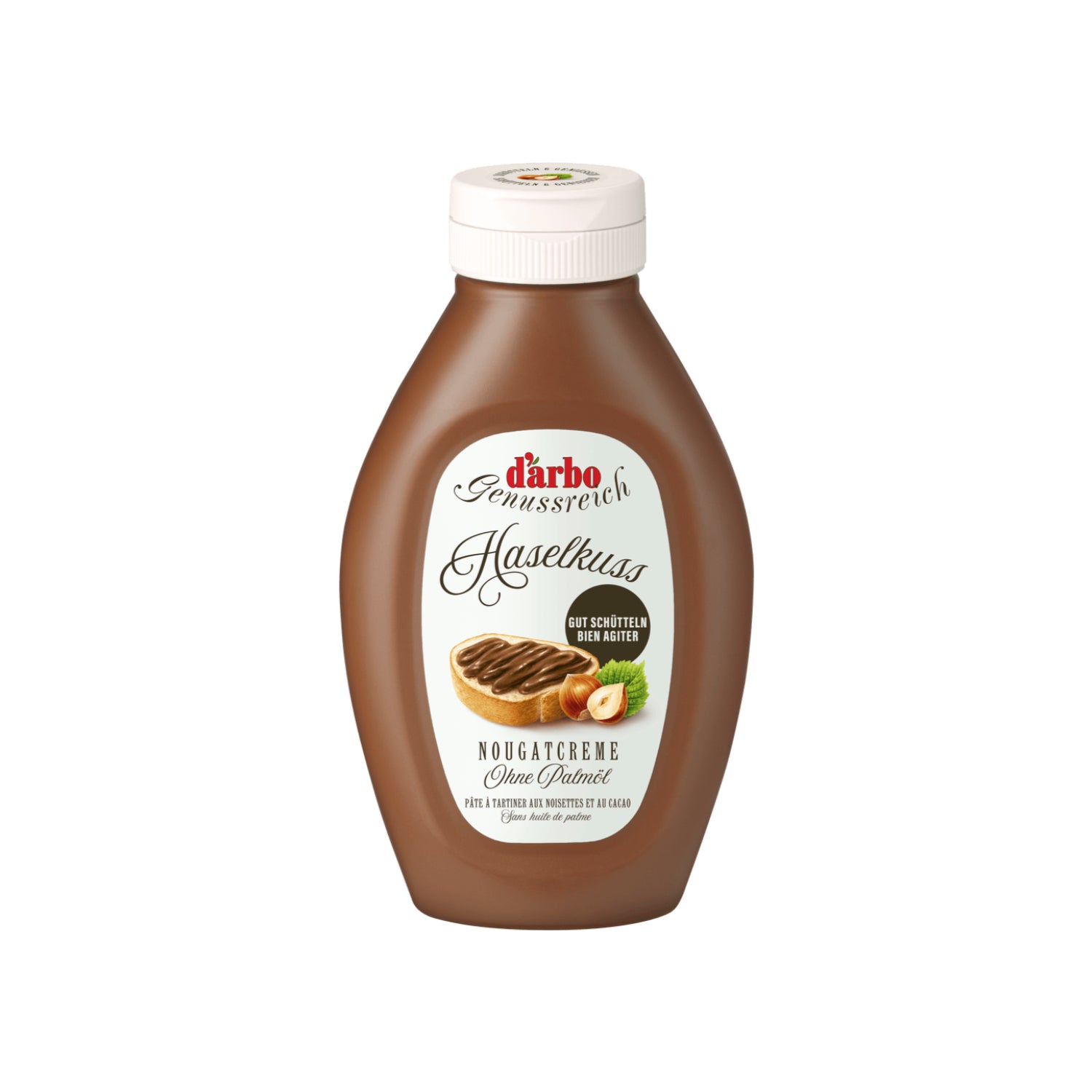 Haselkuss Nougatcreme Dosier-Tube 320g