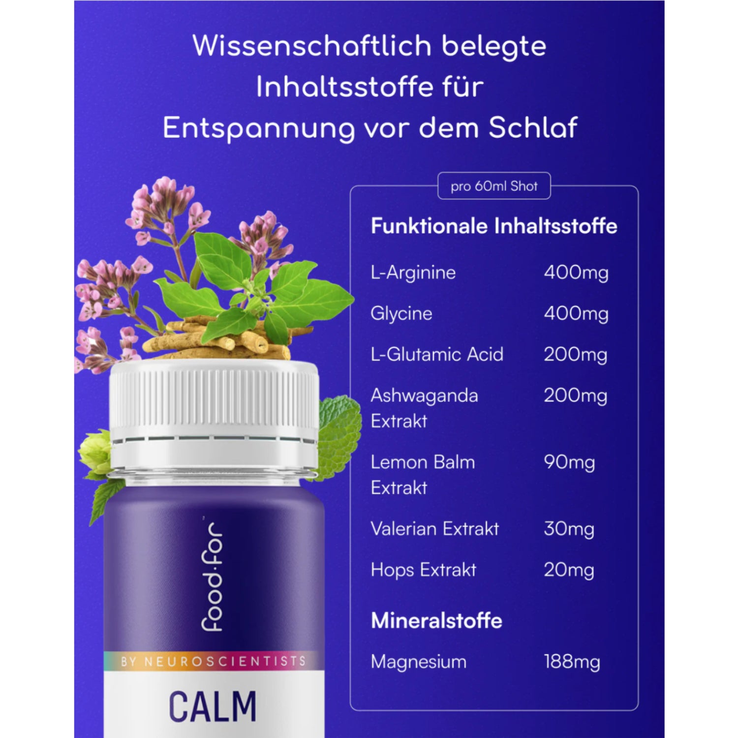 Calm Shot 60ml