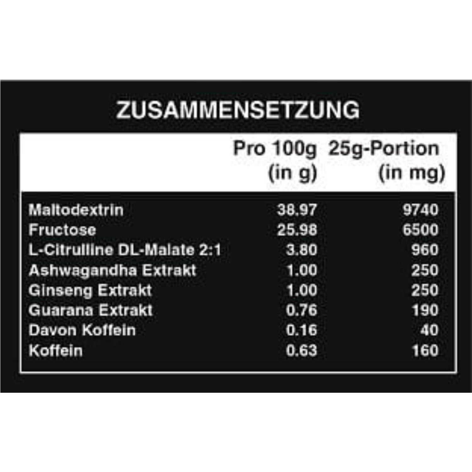 Pregame Supplement - Mixed Berry 600g