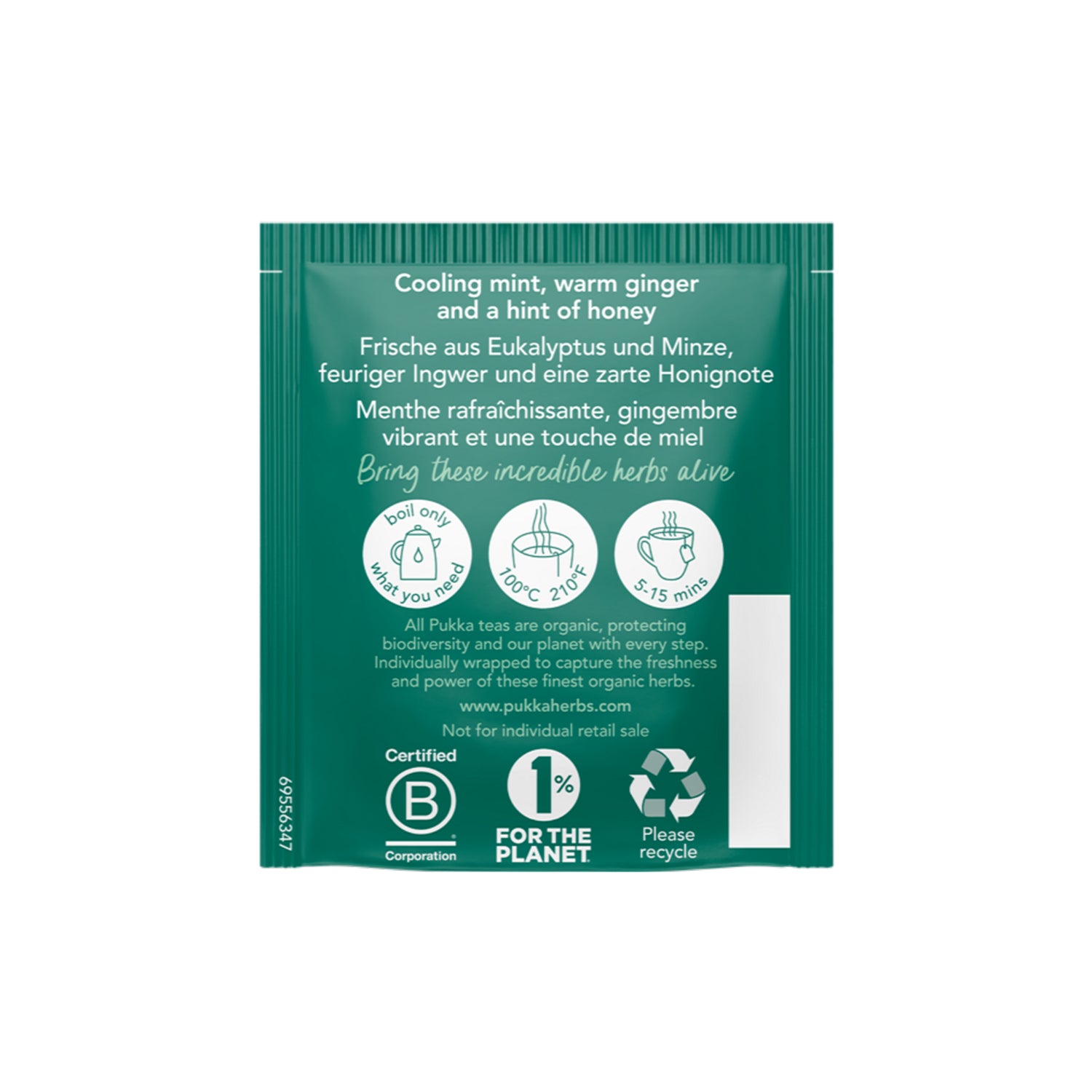 Thé Pukka Respirez Bio 38g