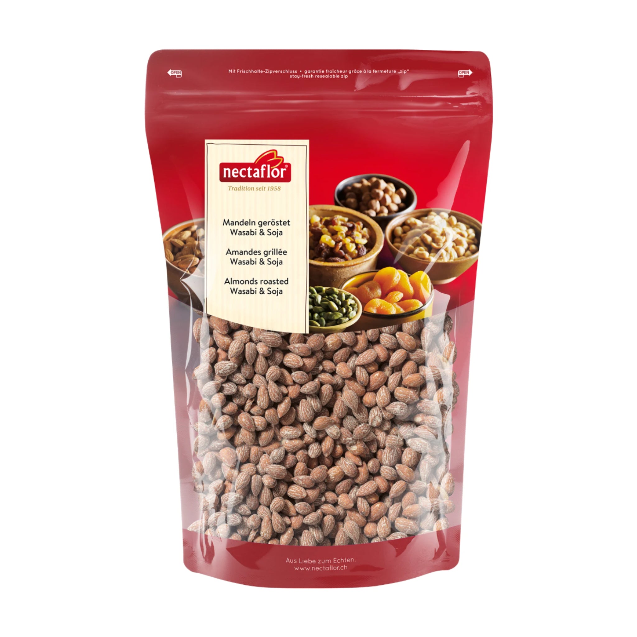 Mandeln geröstet Wasabi & Soja 1kg