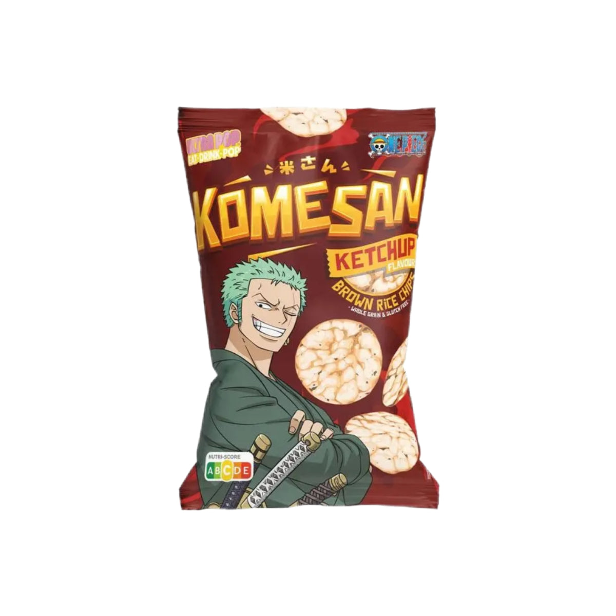 Komesan Rice Chips Zoro Ketchup 60g