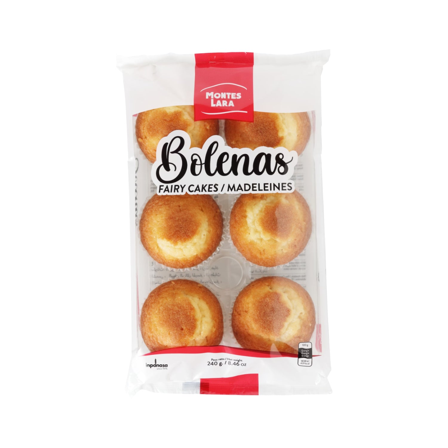 Madeleines Bolenas 240g