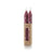 Coffret de bougies coniques Sapin de Noël Bordeaux - lot de 4 