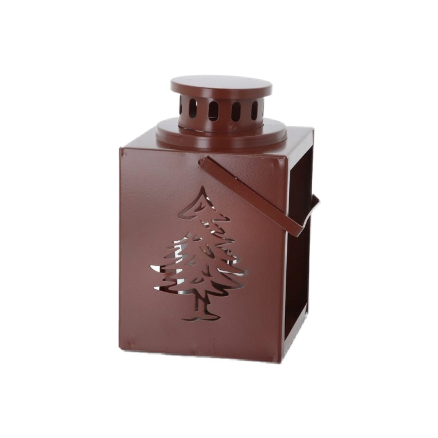 Lanterne en métal pour sapin de Noël 
