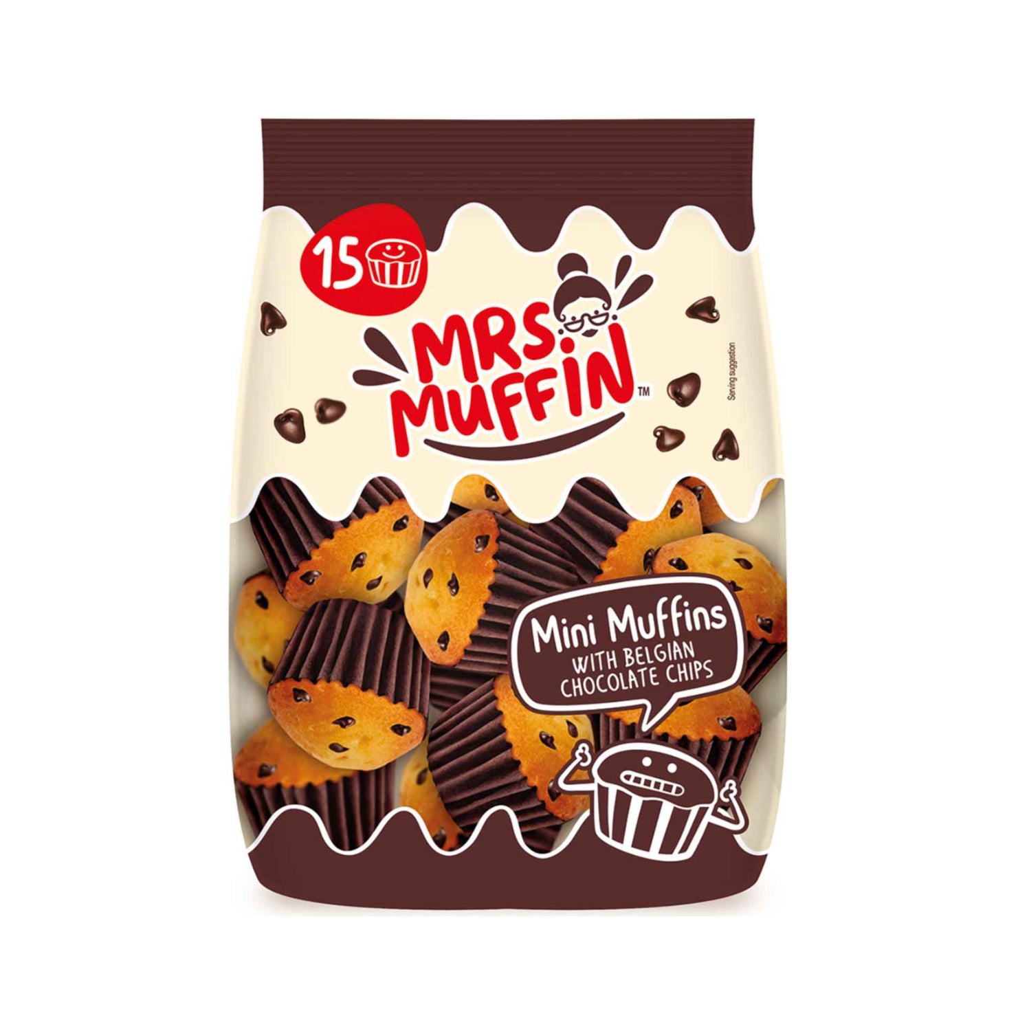 Mini Muffins Belgian Chocolate Chips 225g