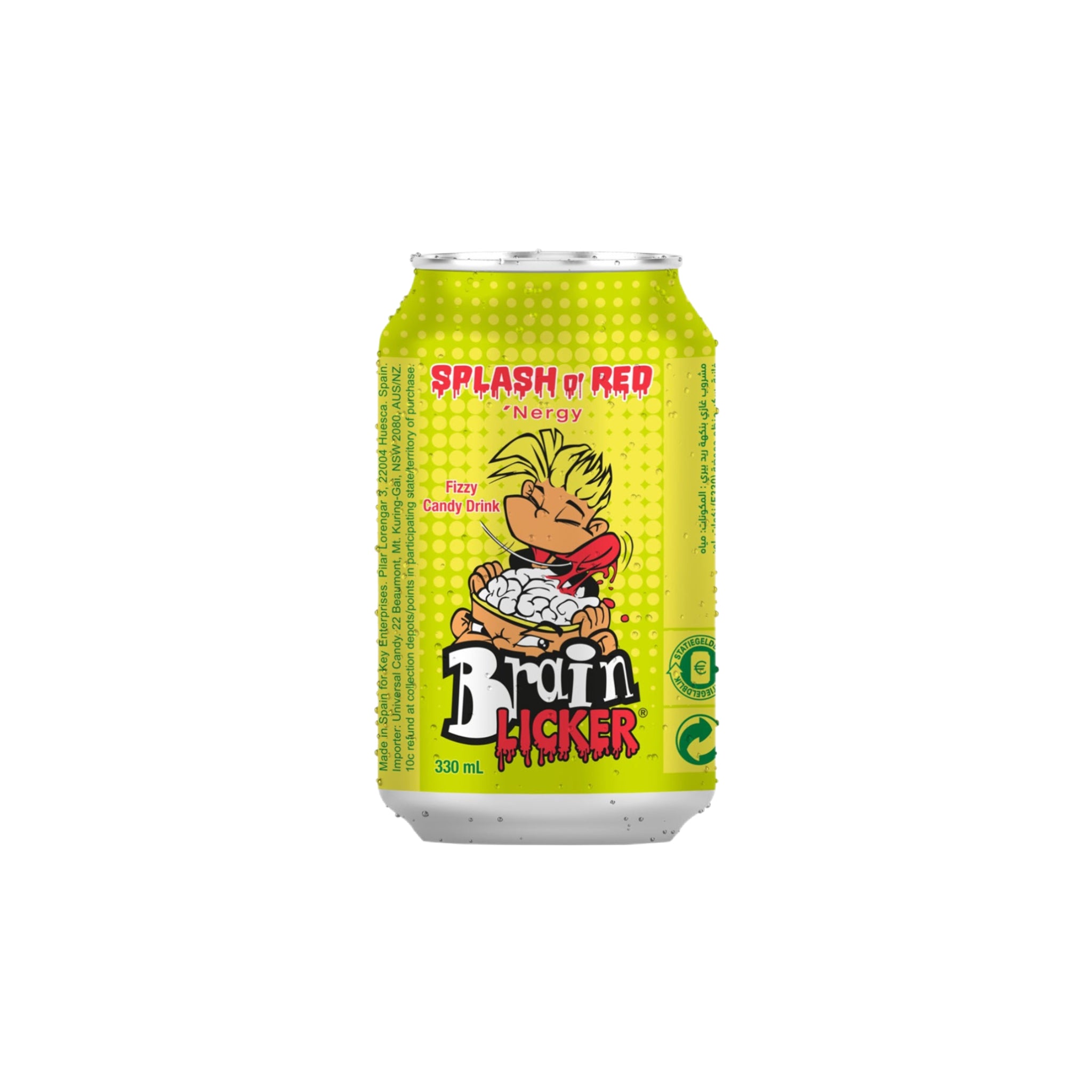 Brain Licker Strawberry Drink 330ml