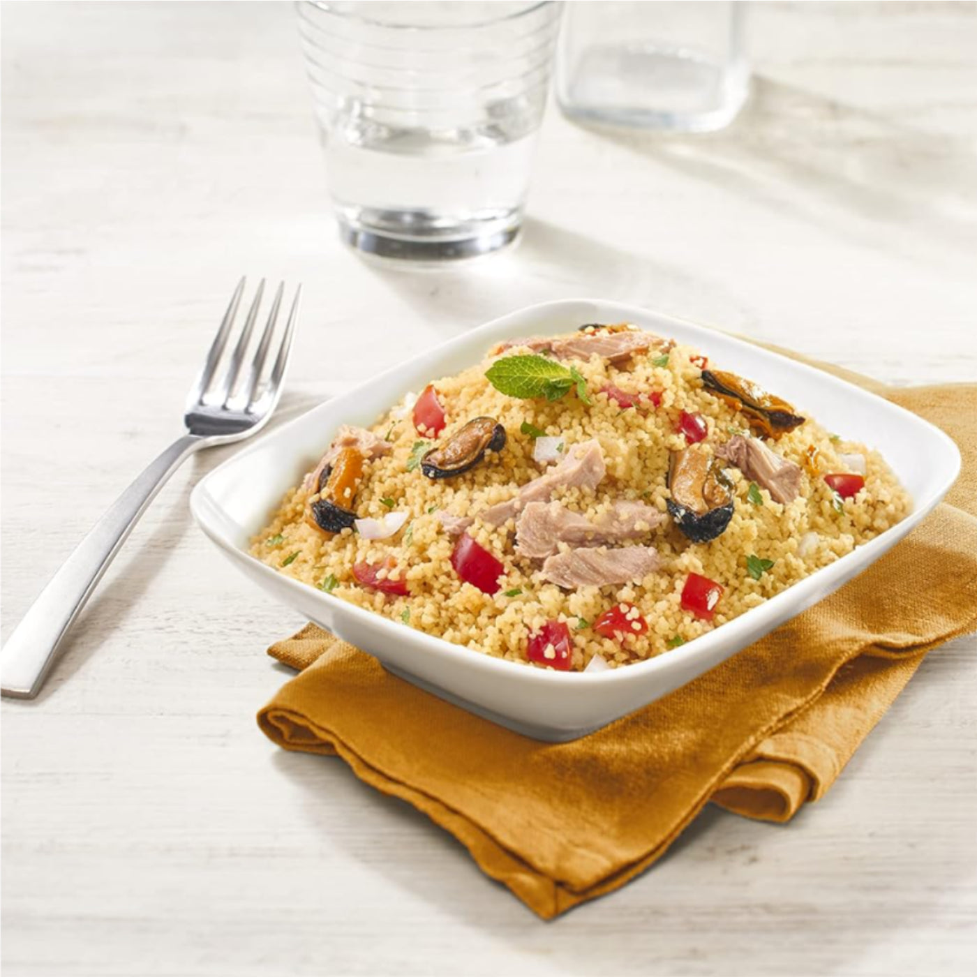 Taboulé mit Thon und Muscheln 525g