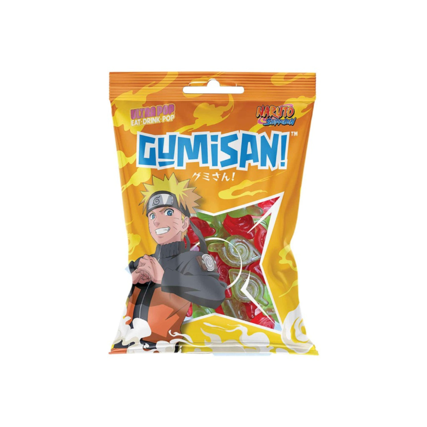Bonbons gélifiés aux fruits Naruto - Cerise et pomme 180 g