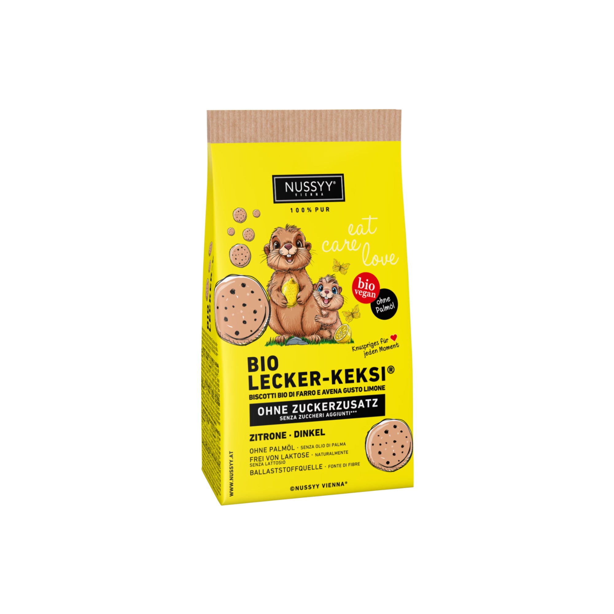 Keksi Zitrone Dinkel Bio 115g