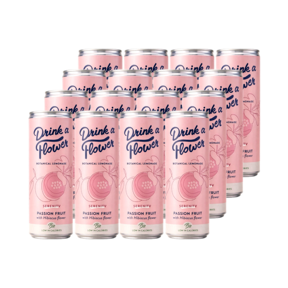 Boisson rafraîchissante fruit de la passion et hibiscus 12 x 250 ml