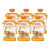 Quetschbeutel Pfirsich, Apfel, Banane und Hafer Bio 6 x 100g