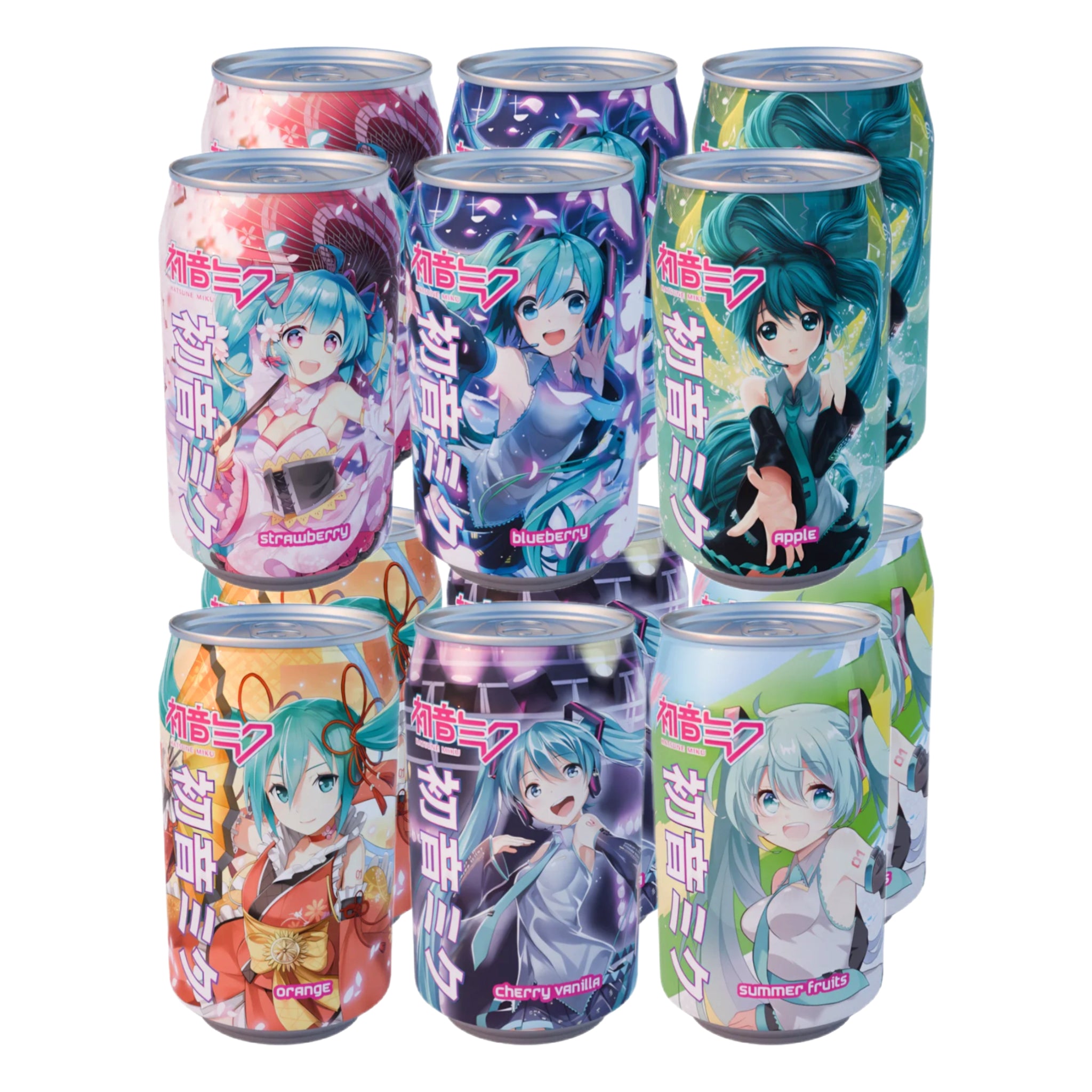 Hatsune Miku Soda - Collectors Pack 12 x 330ml
