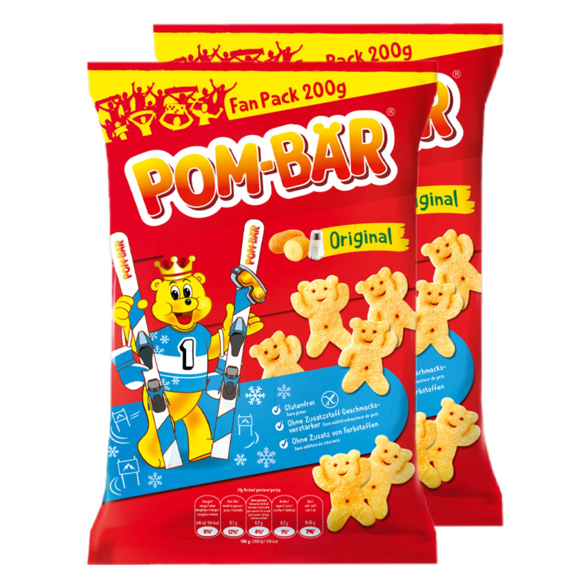 Pom-Bär Original Fan Pack - 2 x 200g