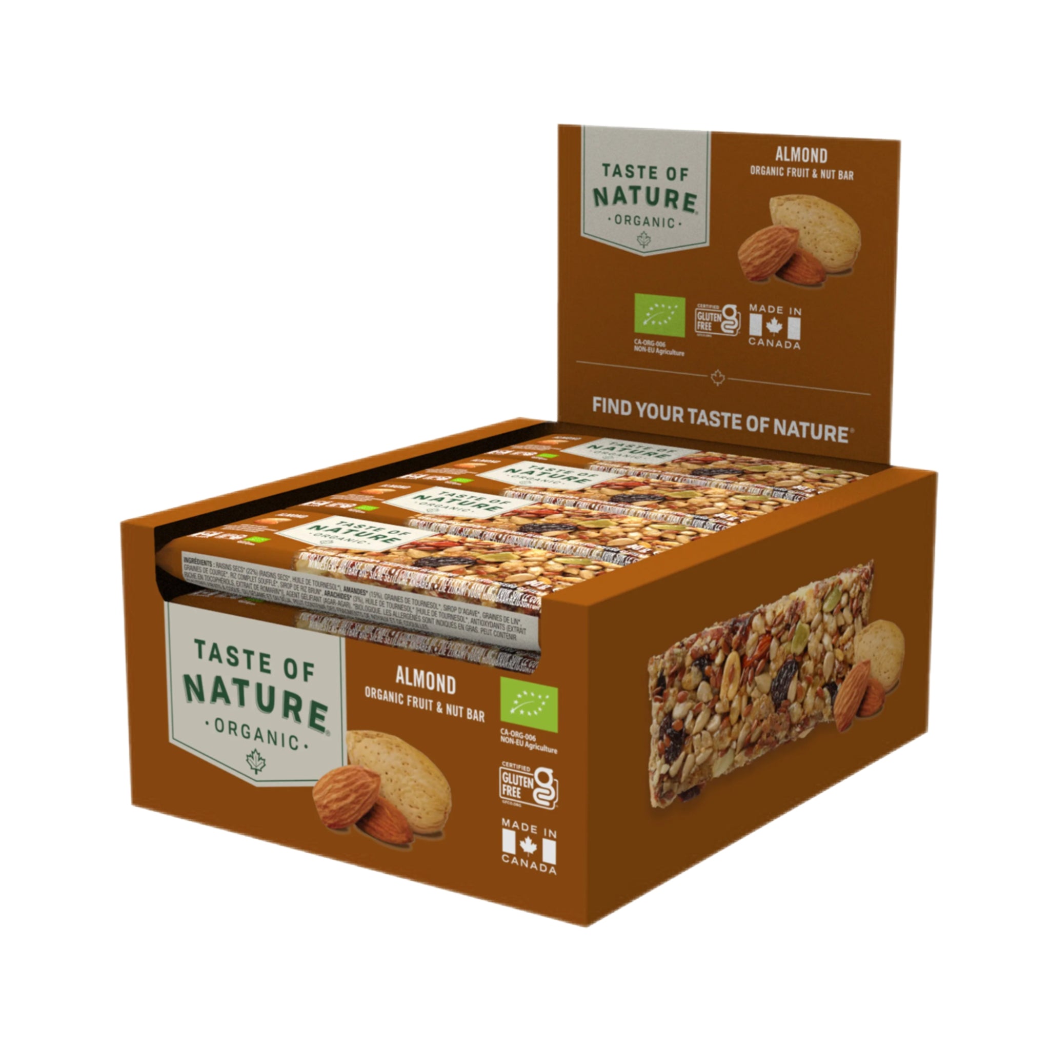 Riegel Nussriegel Almond Bio 16 x 40g