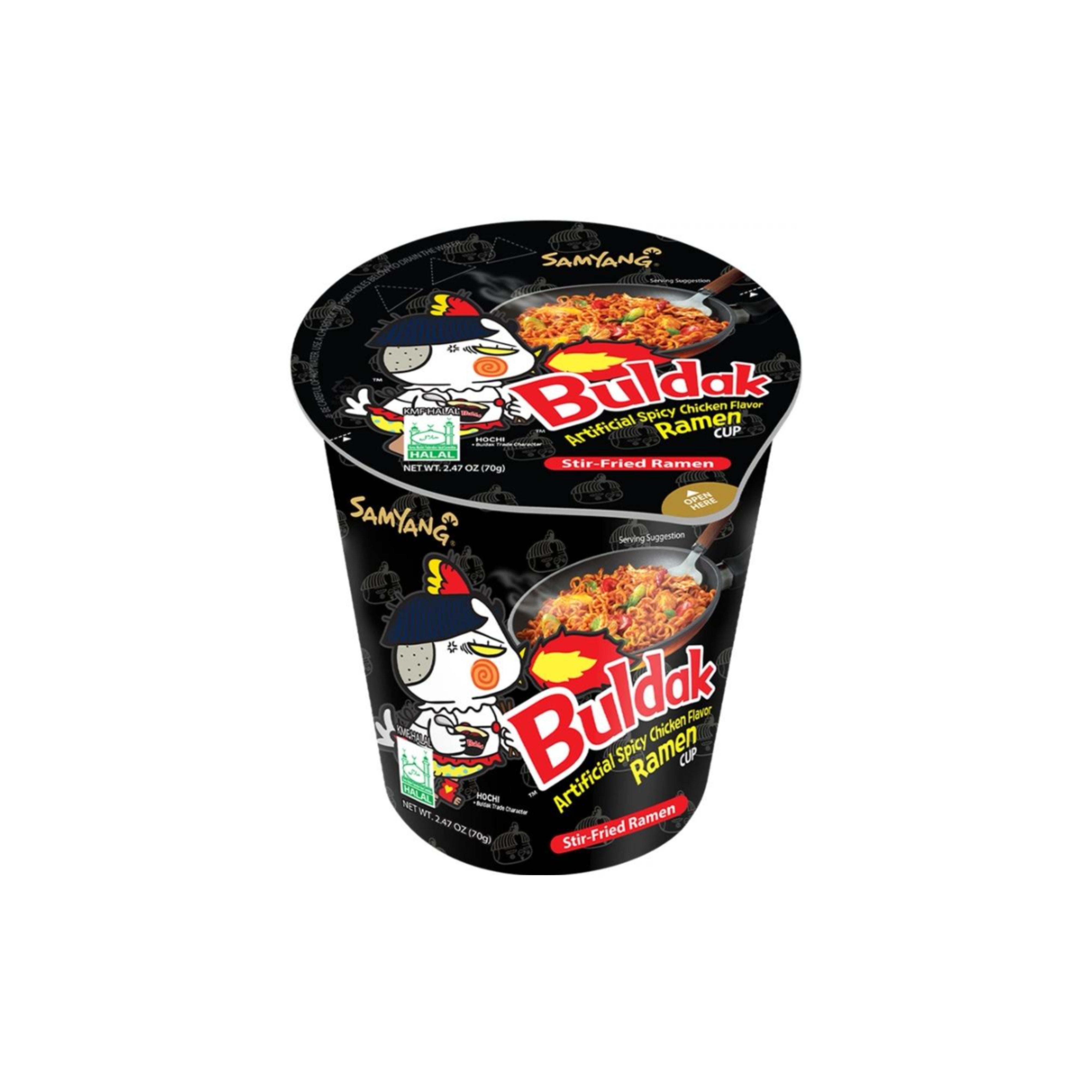 Ramen - Buldak Hot Chicken Original Cup 6 x 70g