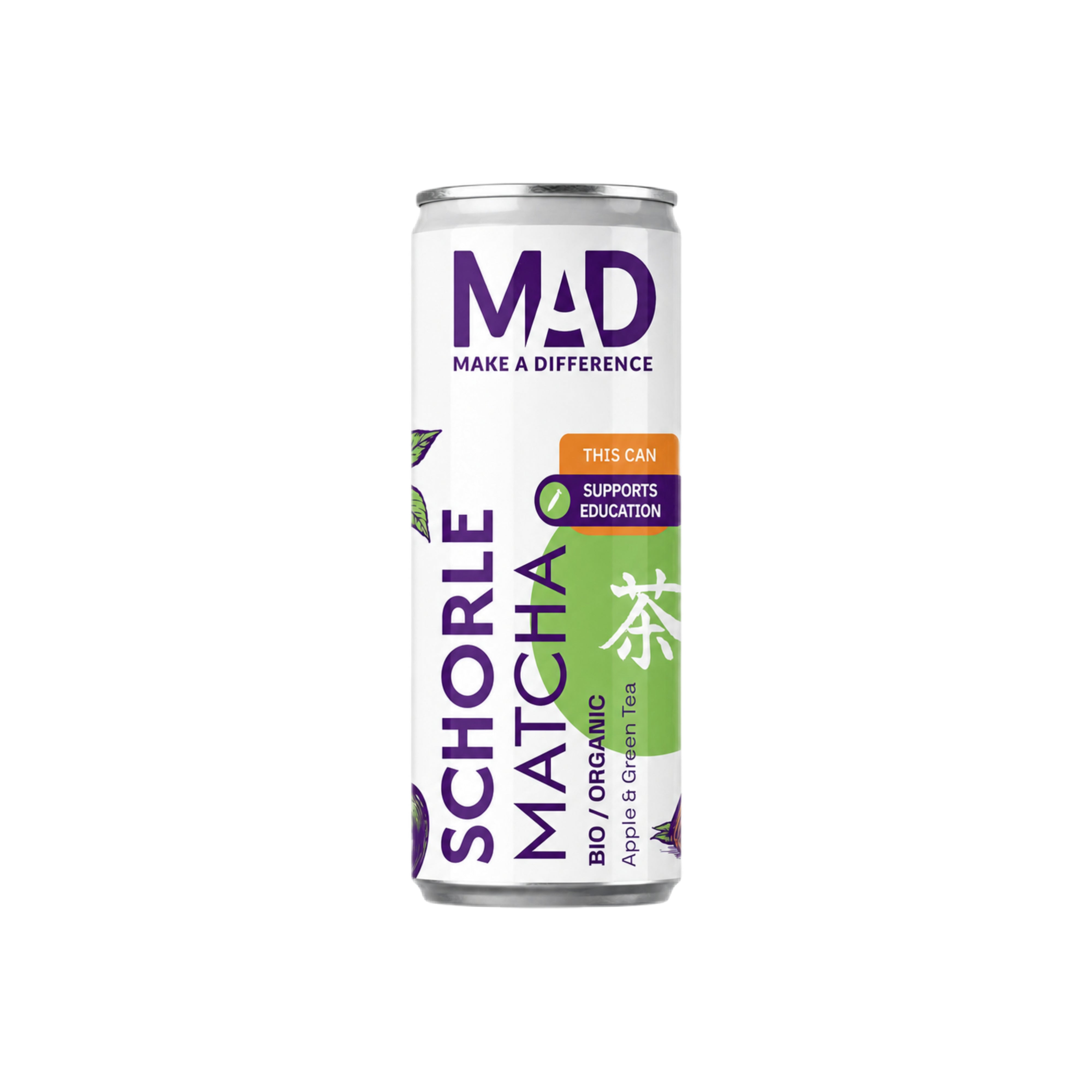 Spritzer au matcha - Pomme bio et thé vert 330 ml