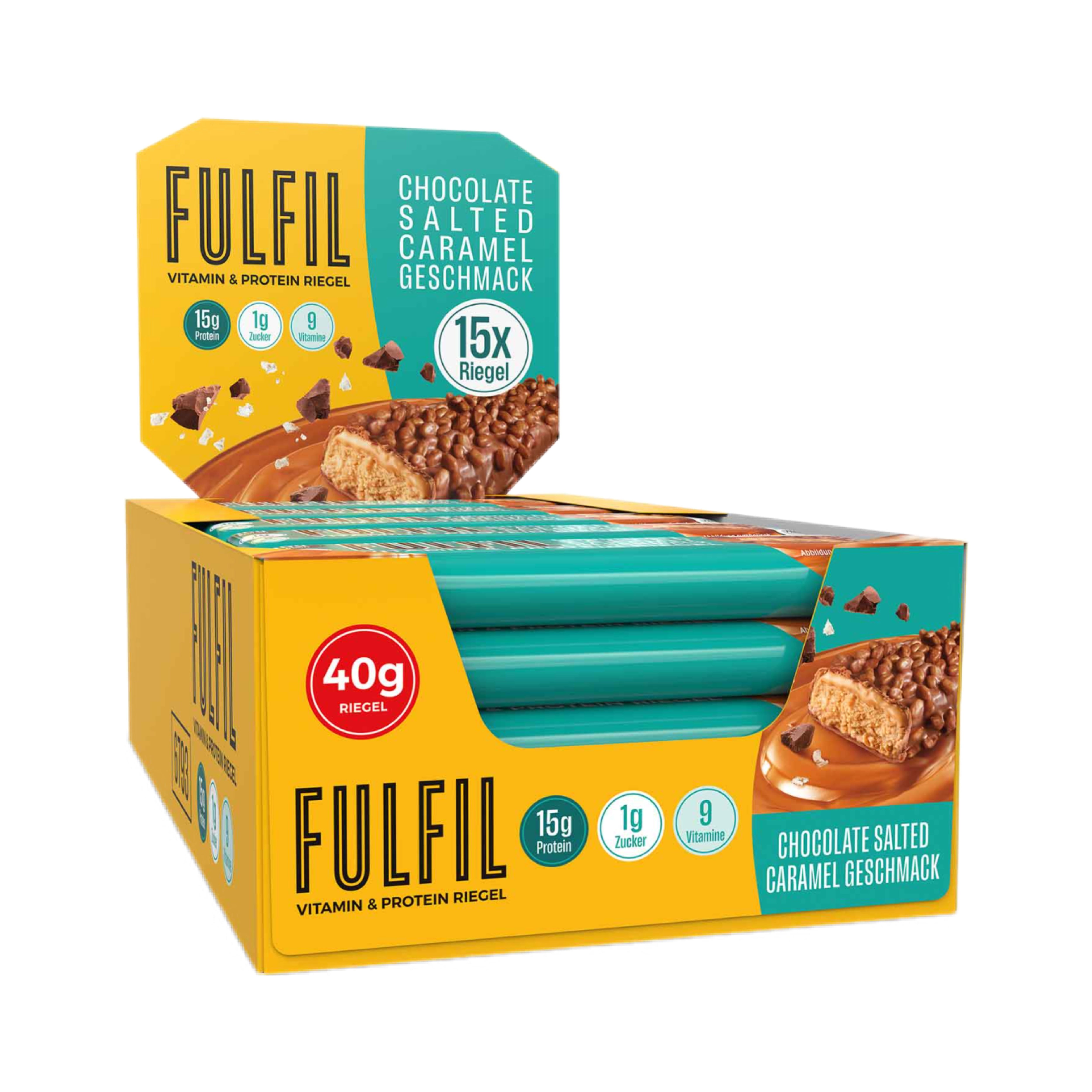 Protein Bar Chocolate Salted Caramel 15 x 55g