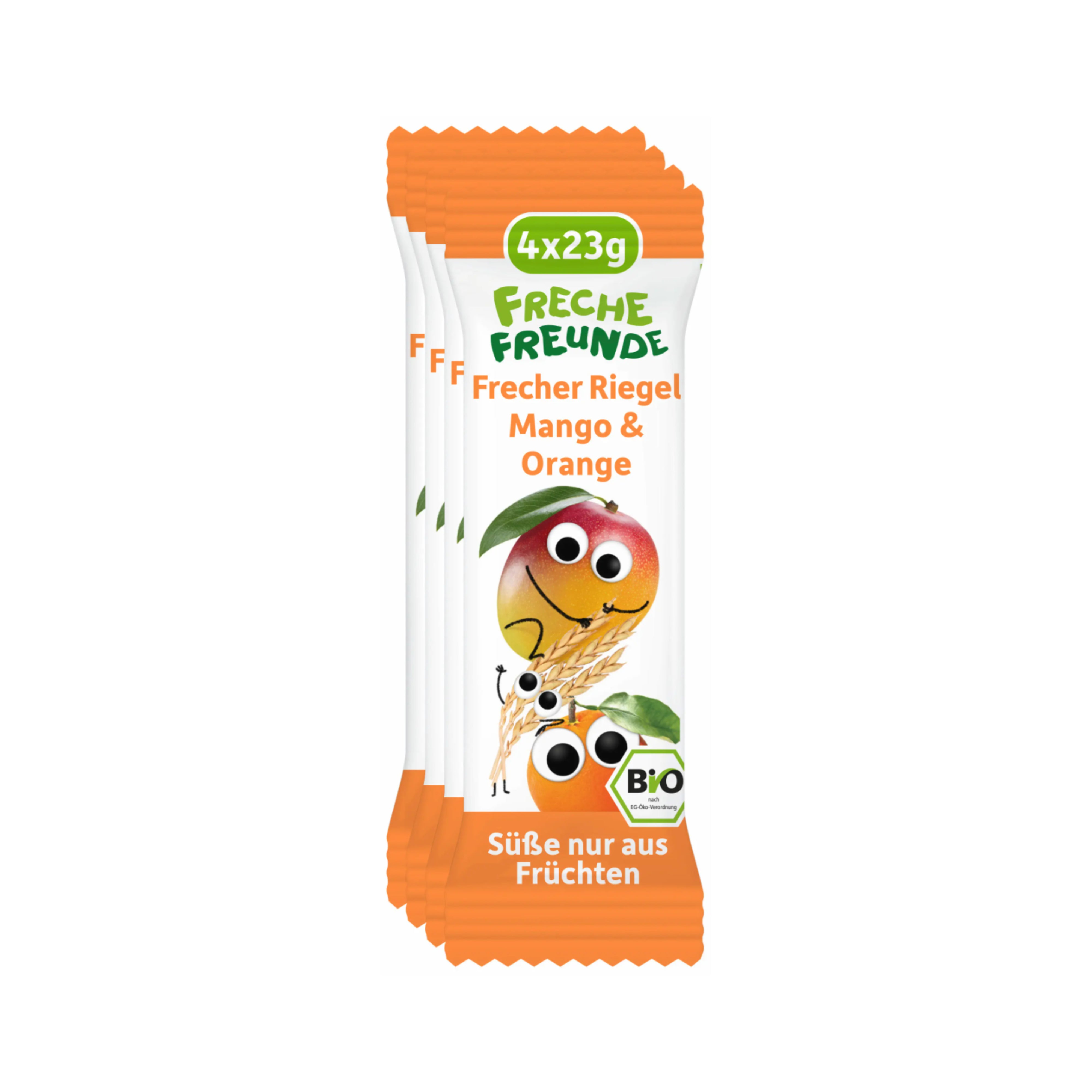 Riegel Mango Orange Bio 4er Pack - 92g