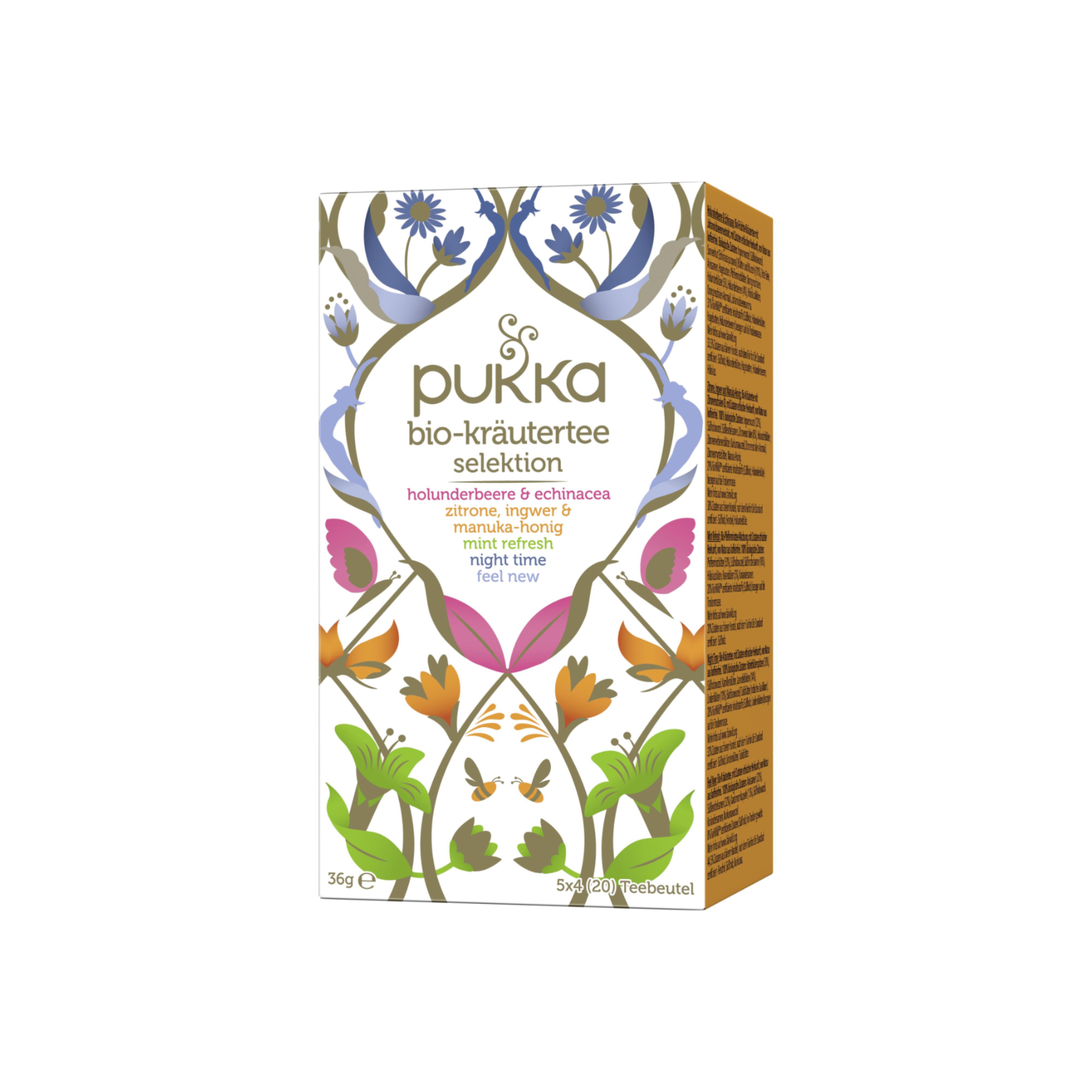 Pukka Kräutertee Selektion Bio - 4 x 20 Beutel
