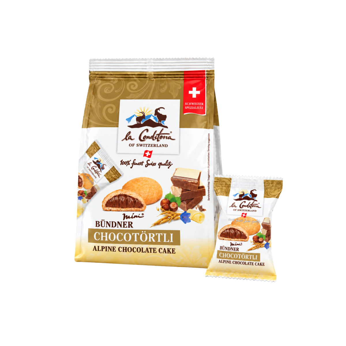 Mini Bündner Chocotörtli 114g