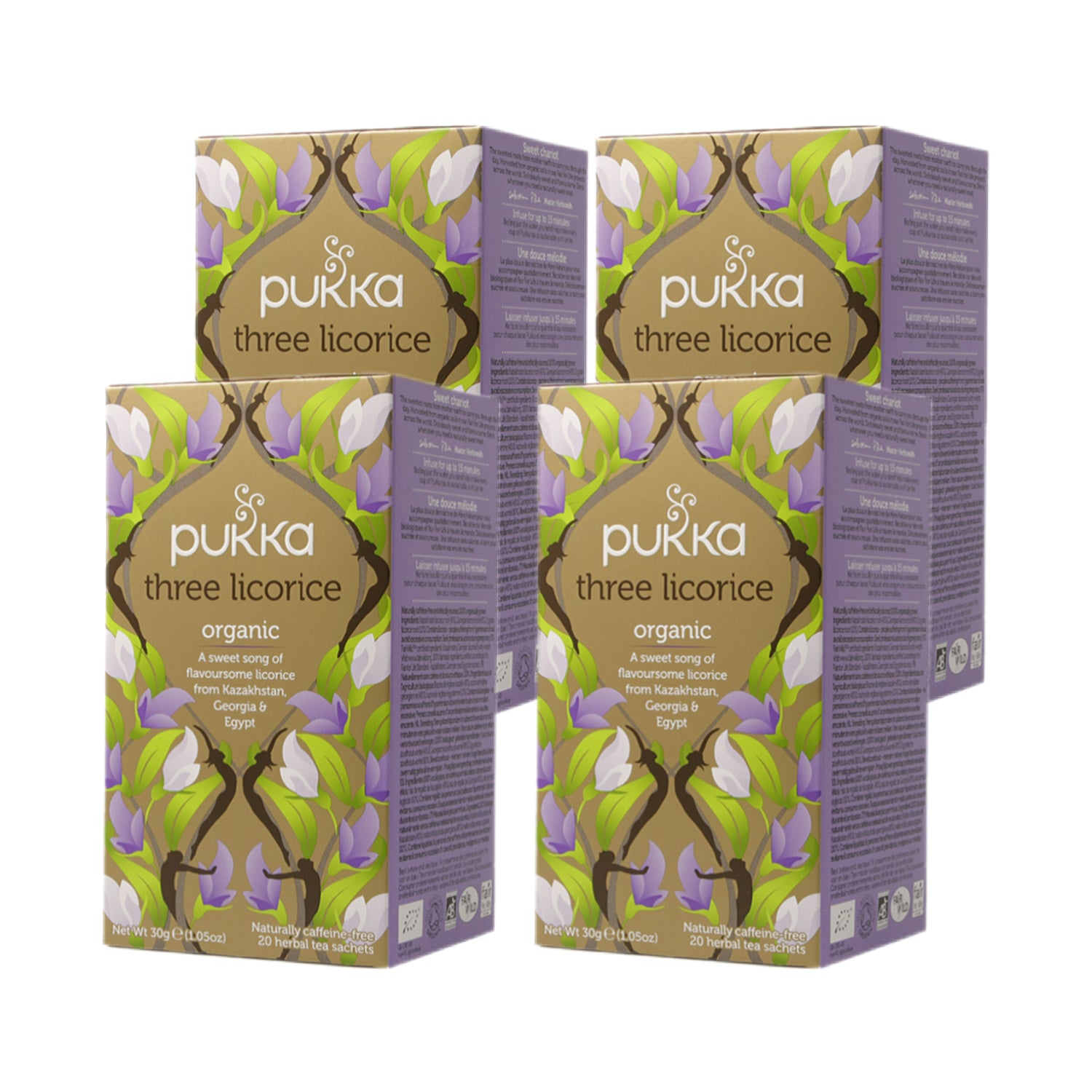 Pukka Tee Drei Süssholz 4 x 30g
