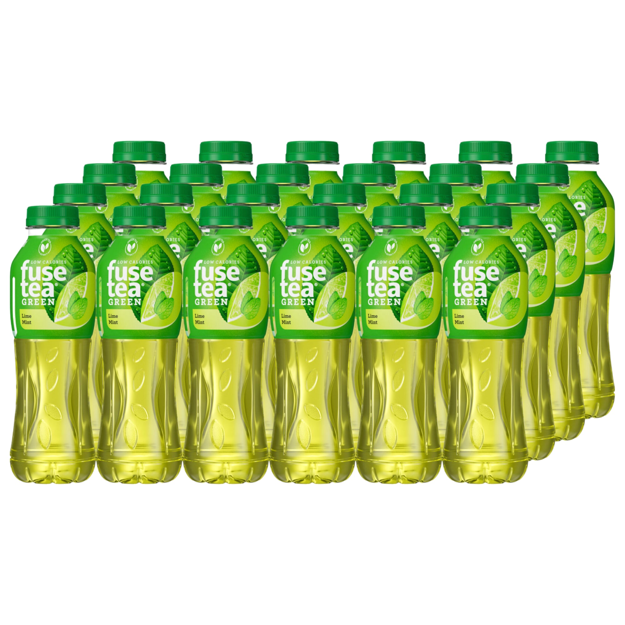 FuseTea Thé vert Citron vert Menthe 24 x 500 ml
