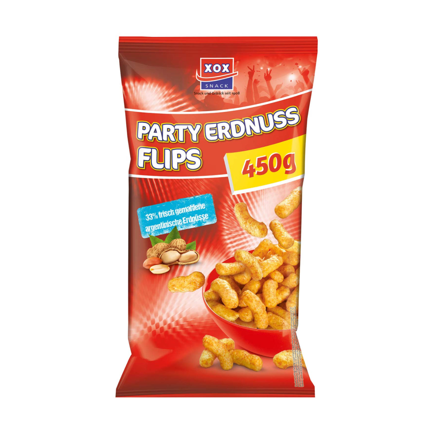 Party Erdnussflips 450g