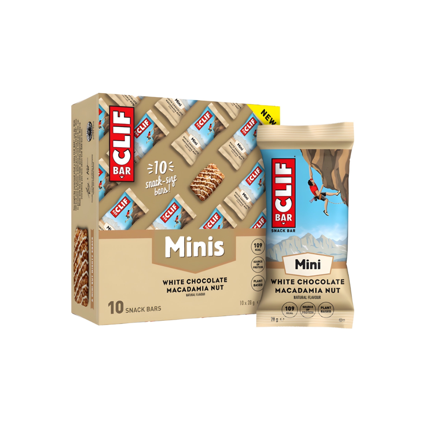 CLIF Bar White Chocolate Macadamia Mini Bars 10 x 28g
