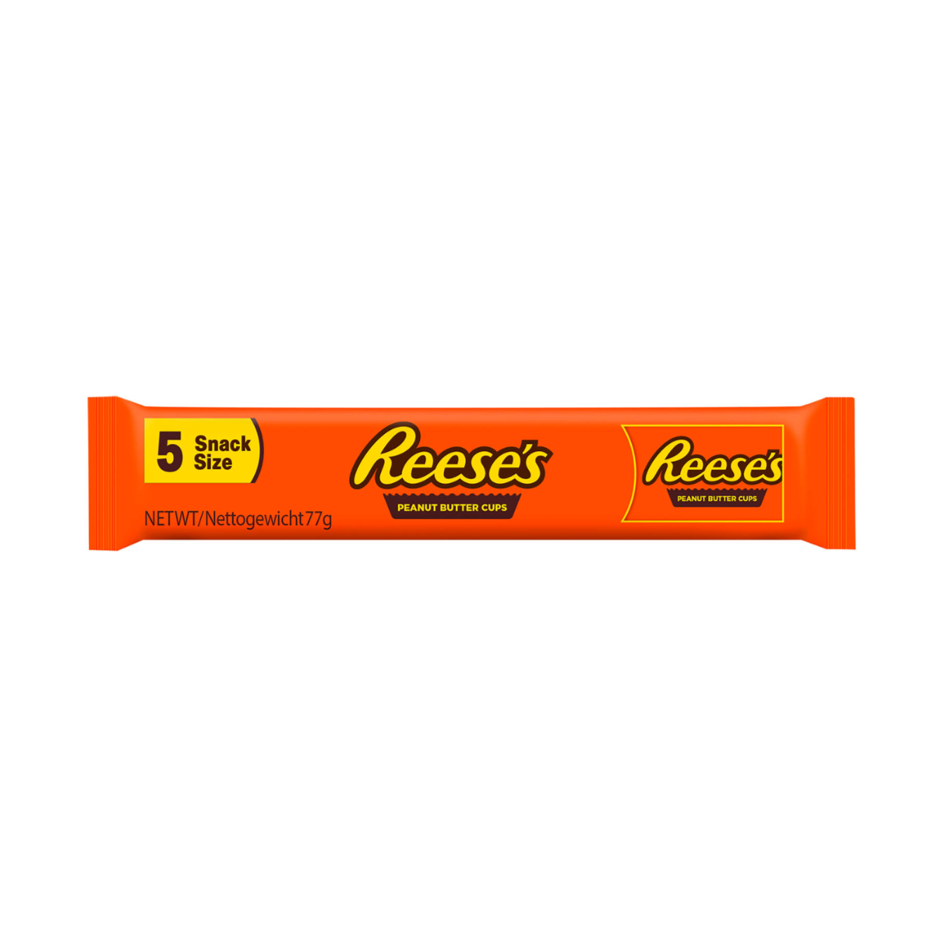 Reese's Peanut Butter Cups, format collation, paquet de 5 - 77 g