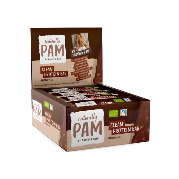 Bar Clean Protein Brownie Organic 12 x 42g