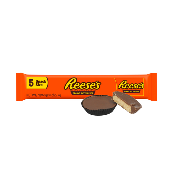 Reese's Peanut Butter Cups Snack Size 5er Pack - 77g