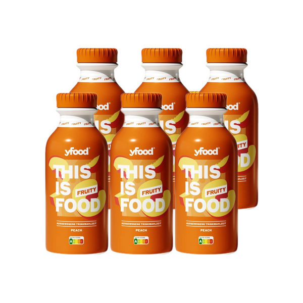 Trinkmahlzeit Fruity Peach 6 x 500ml