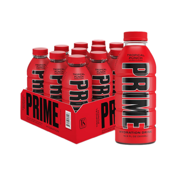 Prime Hydration Drink Tropical Punch 12 x 500ml