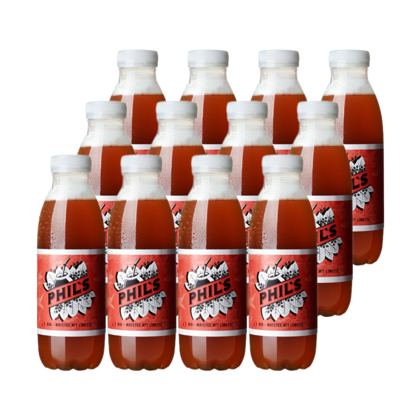 Thé maté bio au citron vert 12 x 500 ml