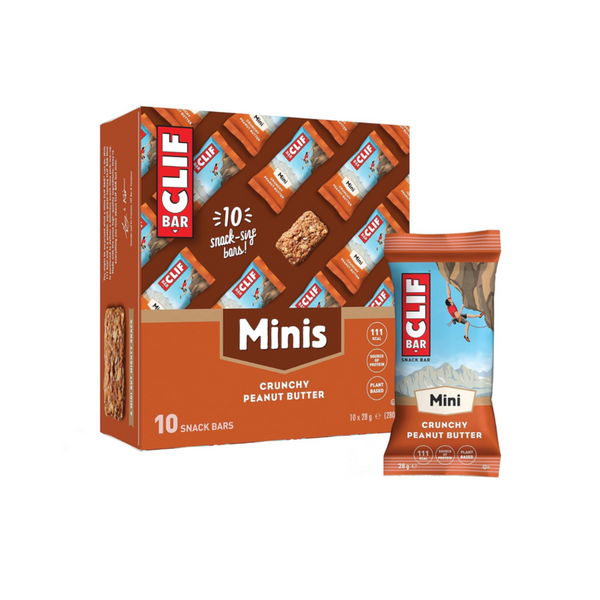 CLIF Bar Crunchy Peanut Butter Mini Bars 10 x 28g