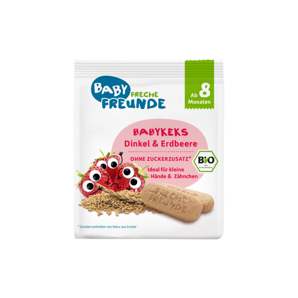 Babykekse Dinkel & Erdbeere Bio 100g