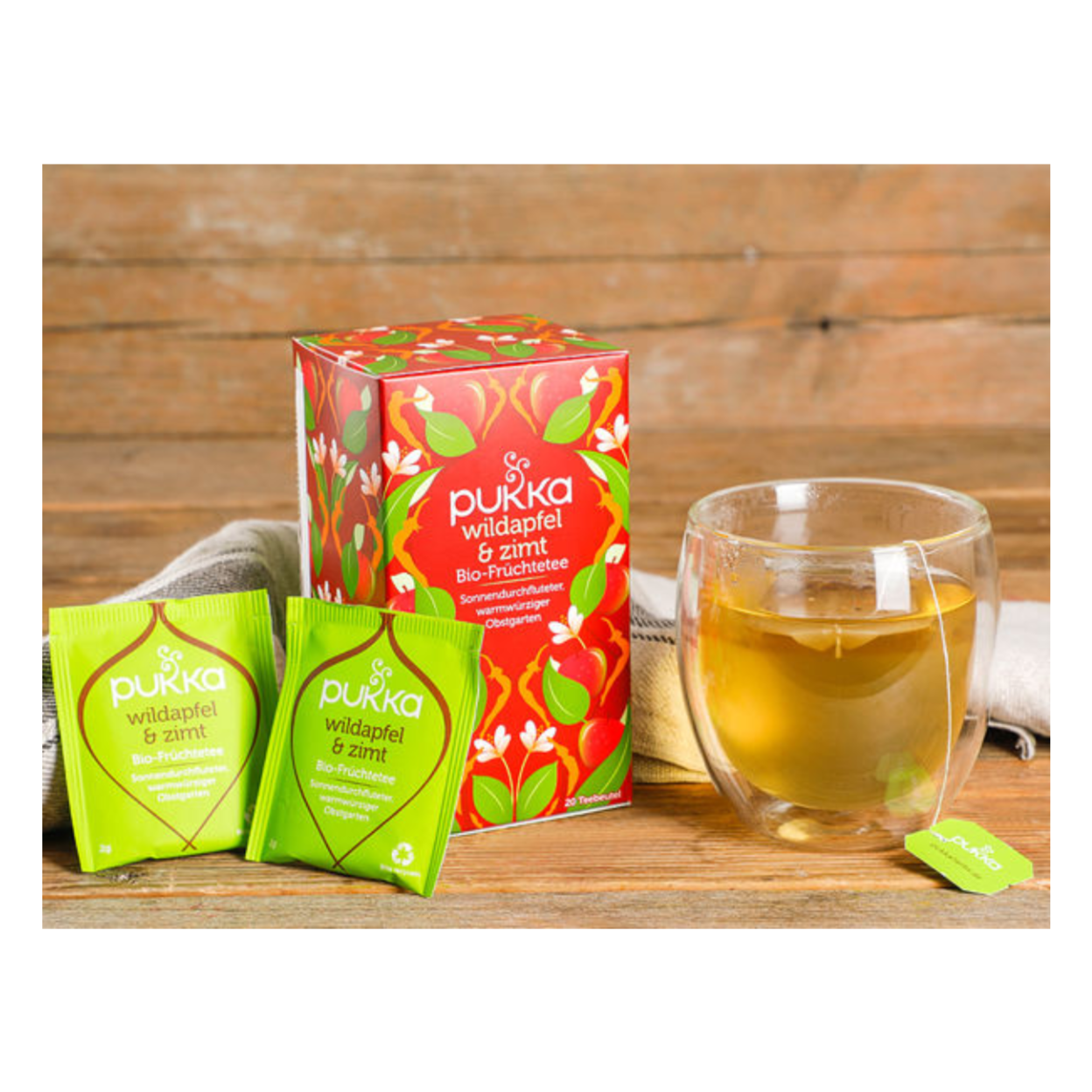 Pukka Tea Wild Apple Cinnamon Organic 40g