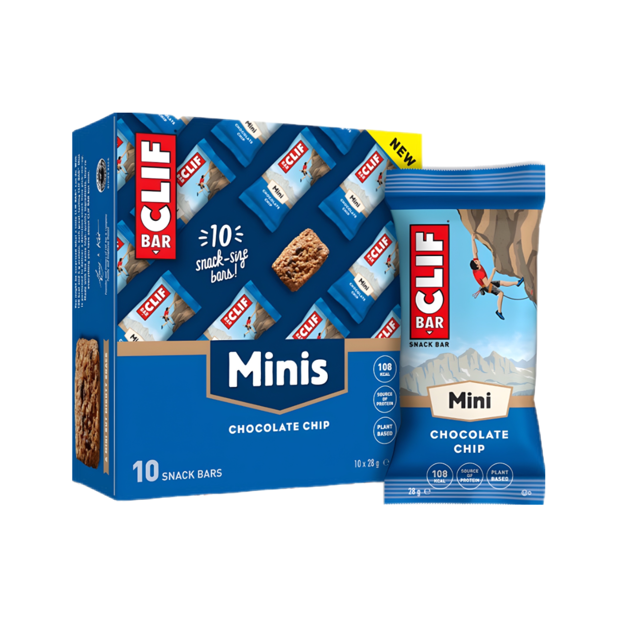 CLIF Bar Chocolate Chip Mini Bars 10 x 28g