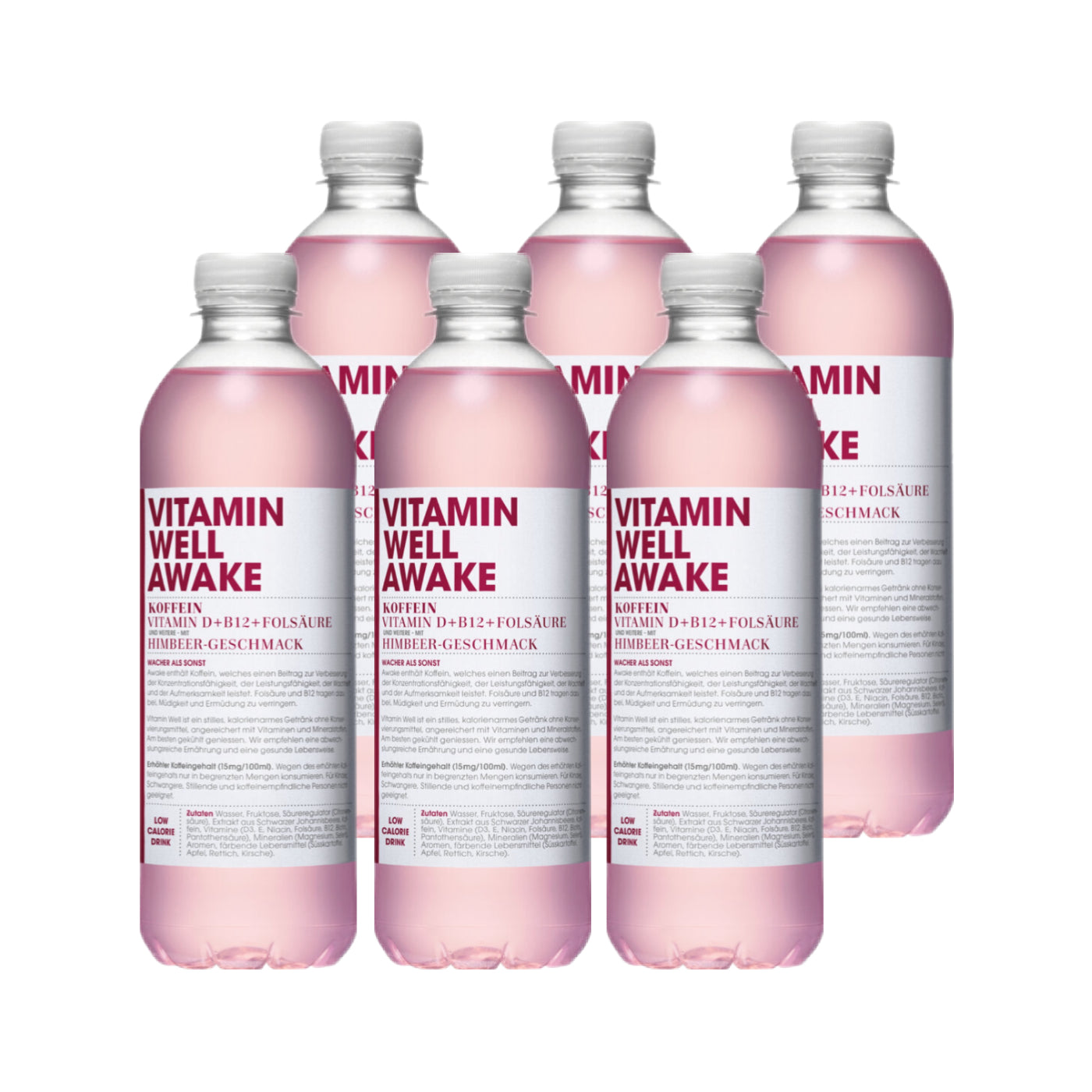 Vitamin Well Awake 6 x 500ml