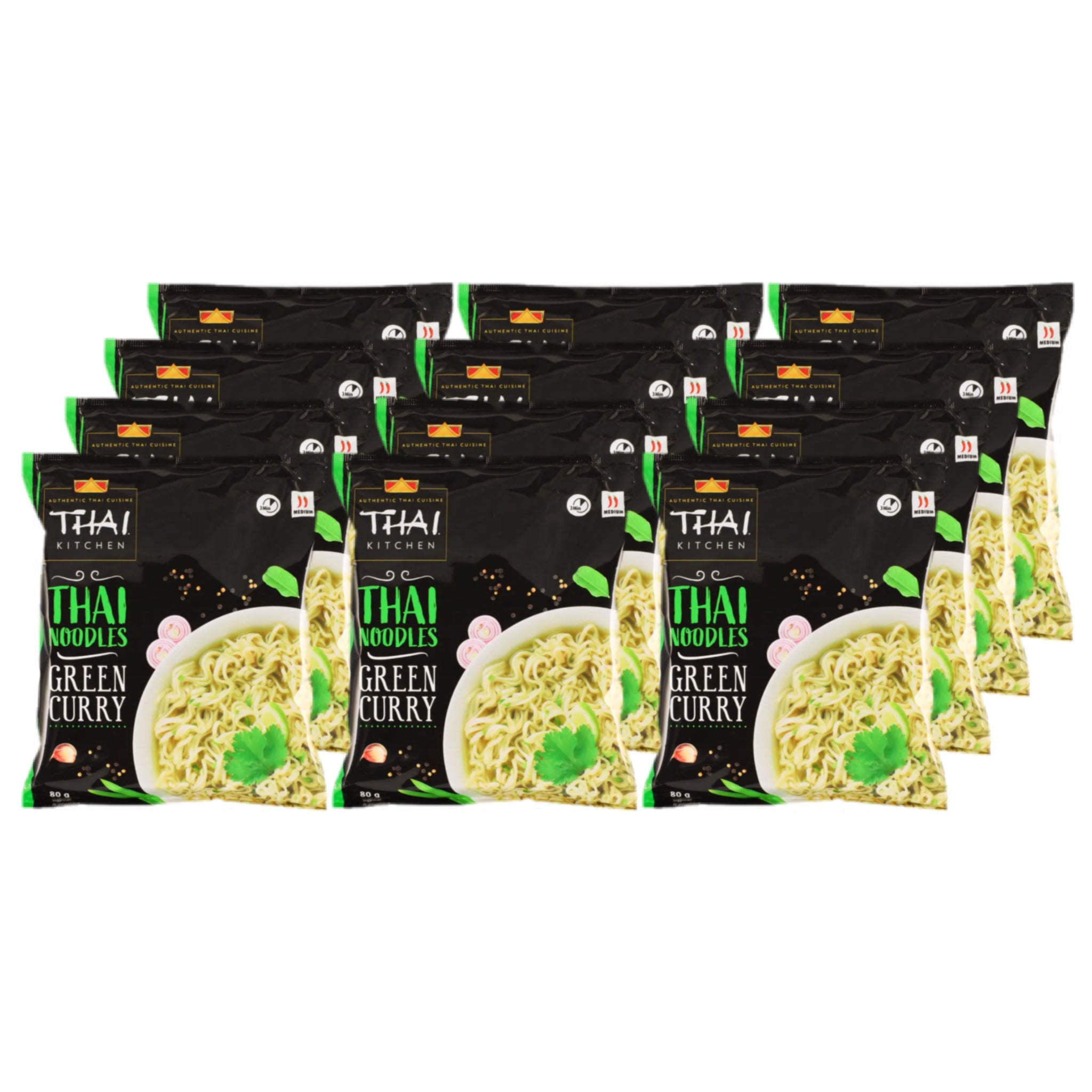 Thai Kitchen Green Curry Noodles 12 x 80g