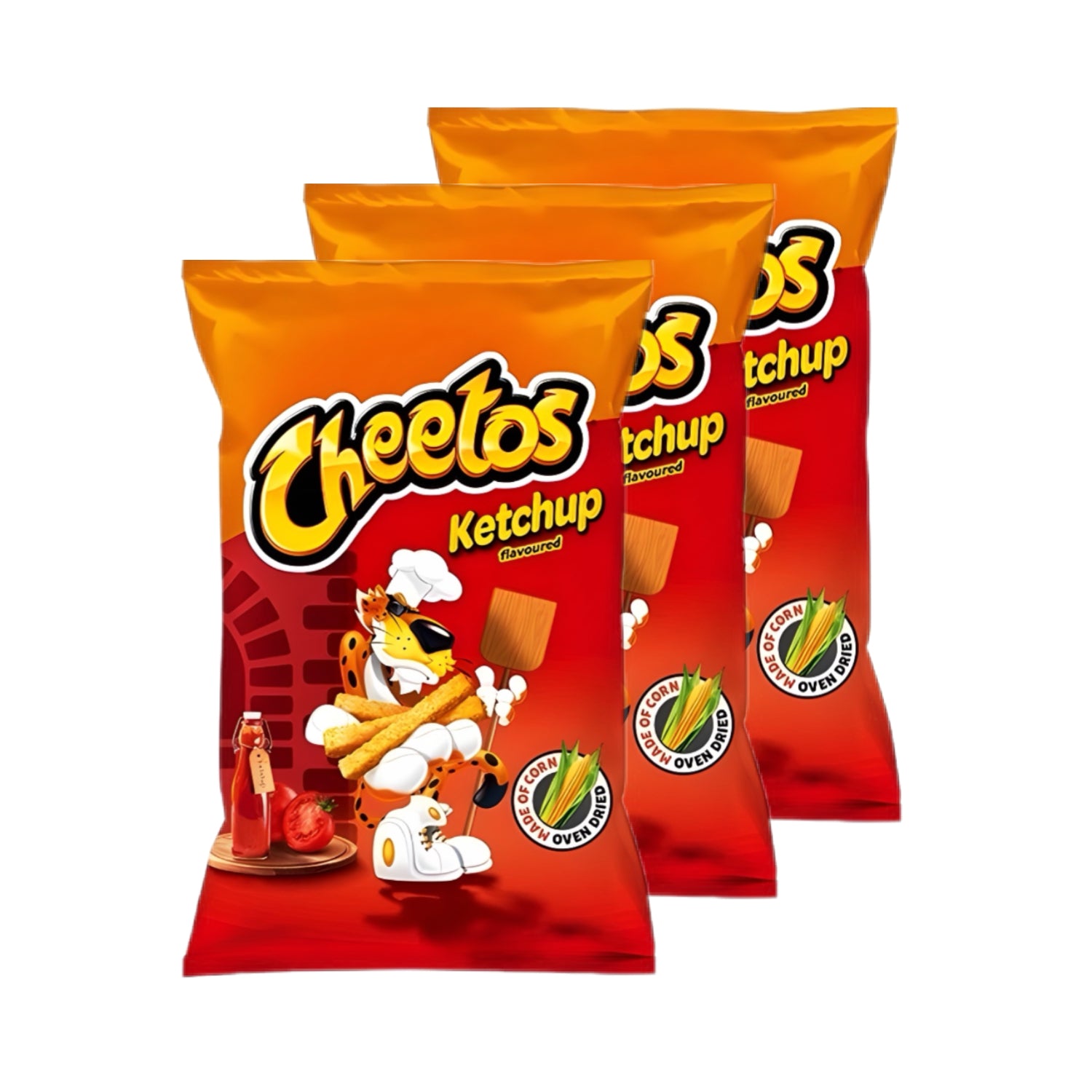 Ketchup Cheetos 3 x 85 g